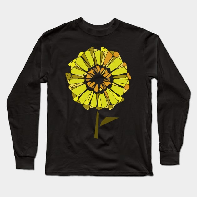 abstract flower Long Sleeve T-Shirt by neteor